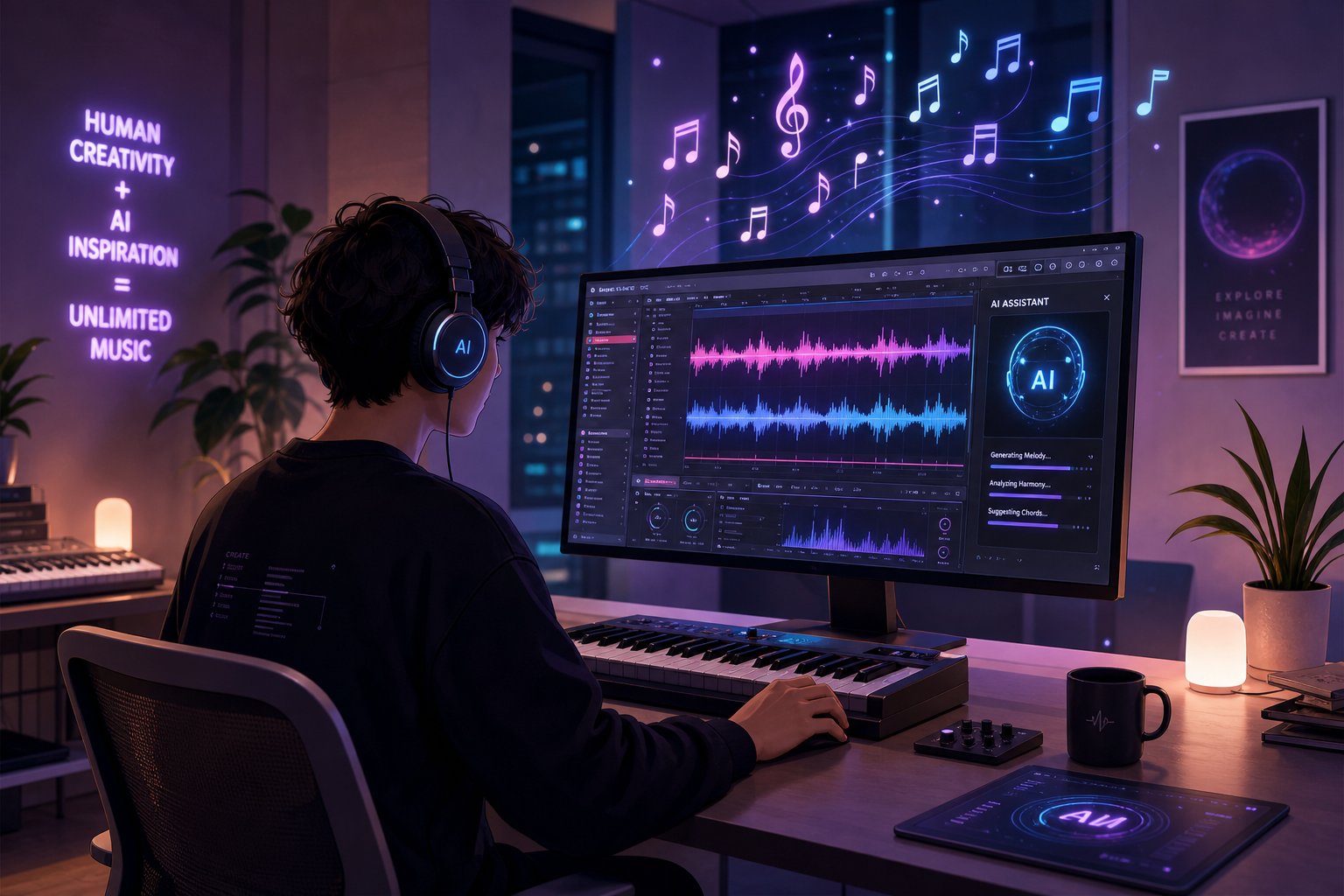 How to create music with AI that you would actually want to add to your playlist.