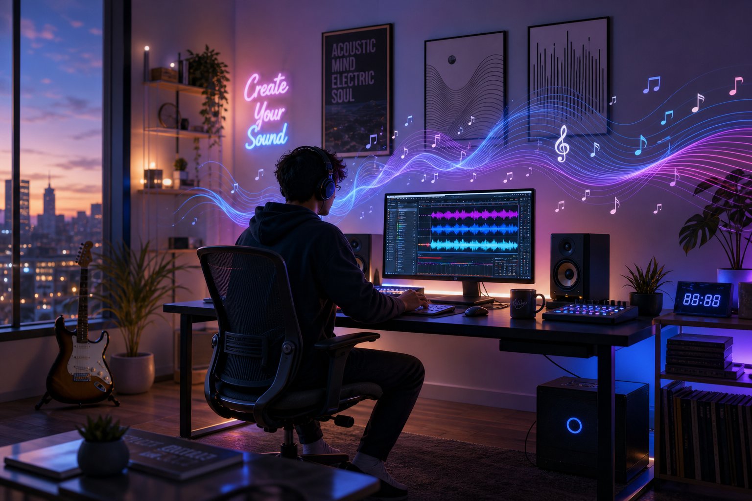 How can I use AI to create music that actually sounds good?