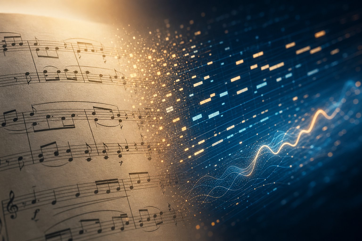 Can AI read sheet music and play it? From PDF to piano in seconds.