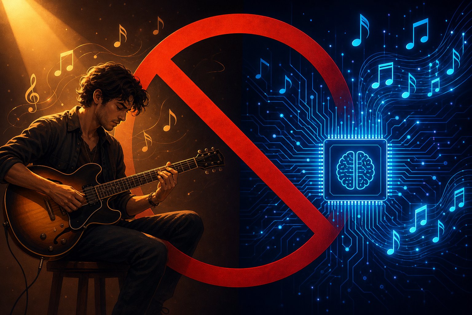 Did Bandcamp ban AI-generated music? A blurred line that no one explains.